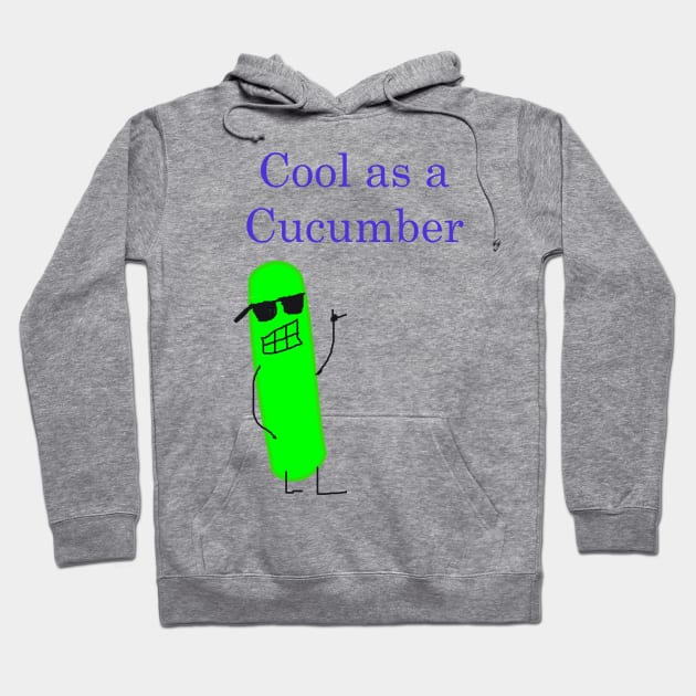 Cool as a Cucumber Hoodie by Fabio123